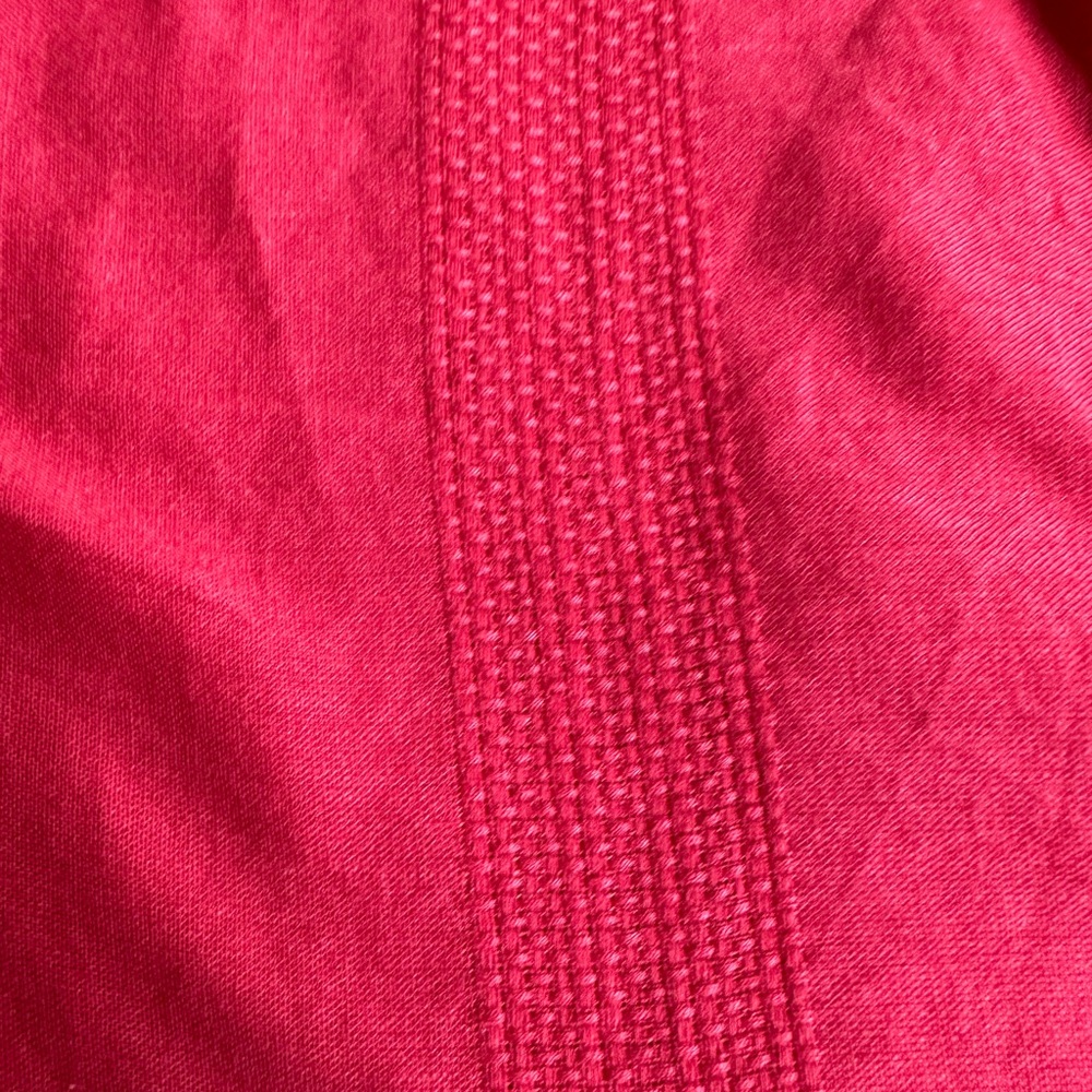Madewell red embroidered popover with tassel ties - Picture 9 of 13